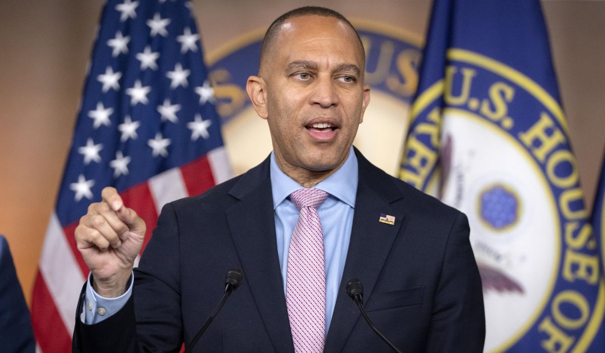 NextImg:Jeffries details plans for Democrats to push back on Trump, GOP actions