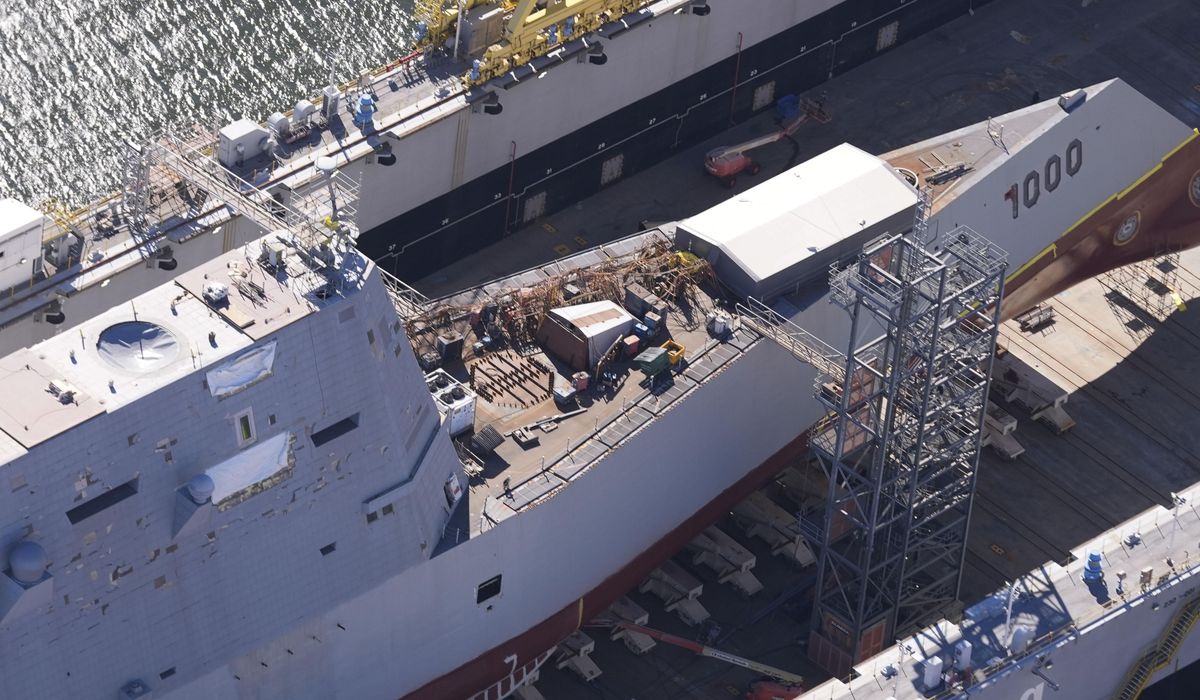 NextImg:Stealth destroyer will be home for first hypersonic weapon on a U.S. warship