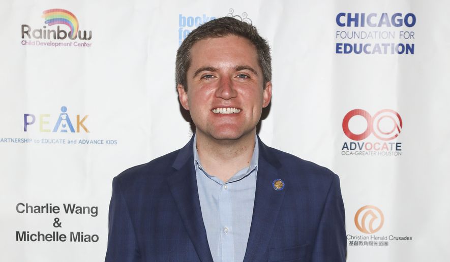 New York State Senator James Skoufis attends the premiere of "Confetti" at AMC Lincoln Square on Thursday, Oct. 28, 2021, in New York. (Photo by Andy Kropa/Invision/AP)