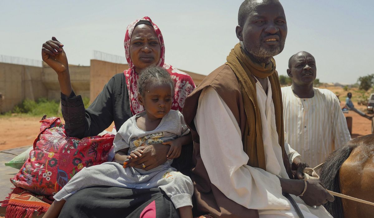 NextImg:They fled war in Sudan. But they haven’t been able to flee the hunger