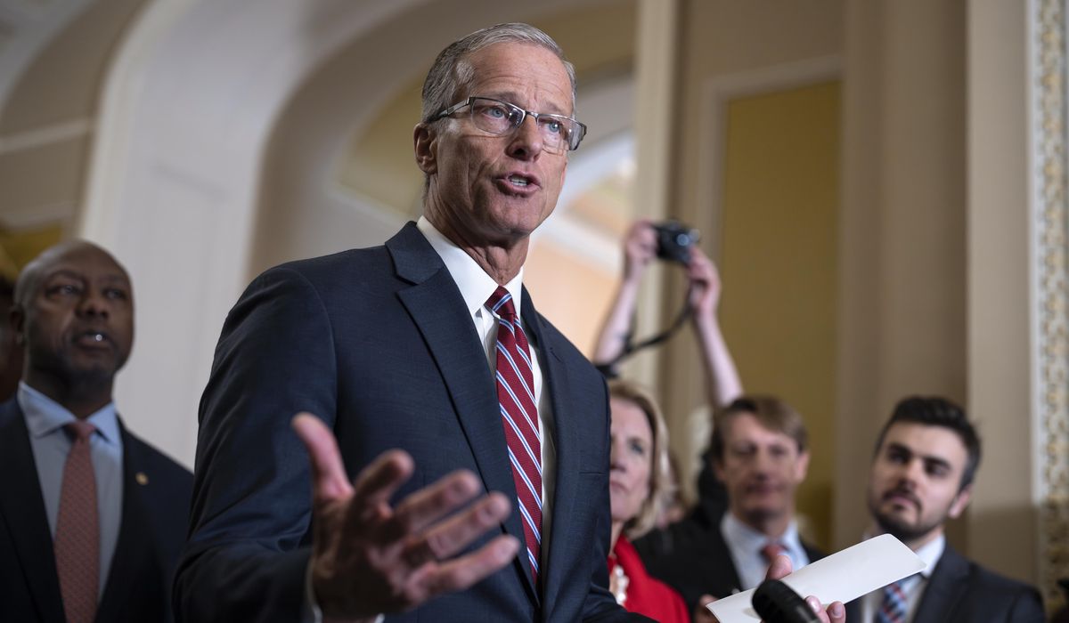 NextImg:Senate Majority Leader John Thune says Trump Cabinet picks will get ‘fair process’