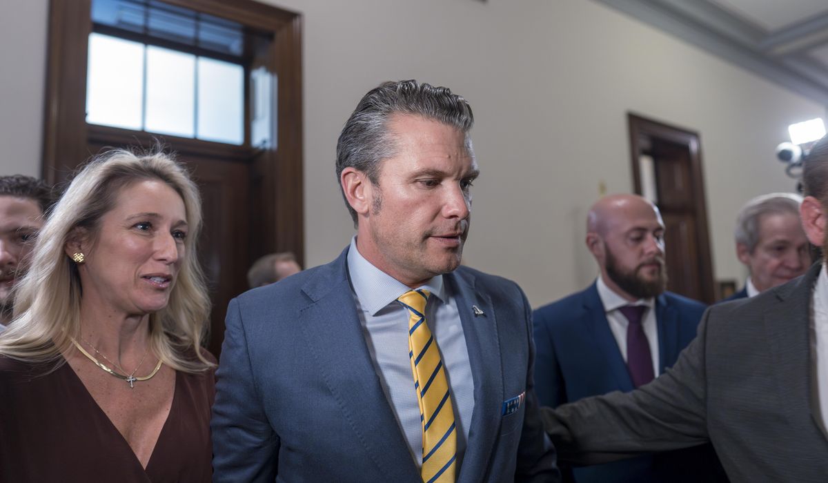 NextImg:Pete Hegseth says he will keep fighting for defense secretary job