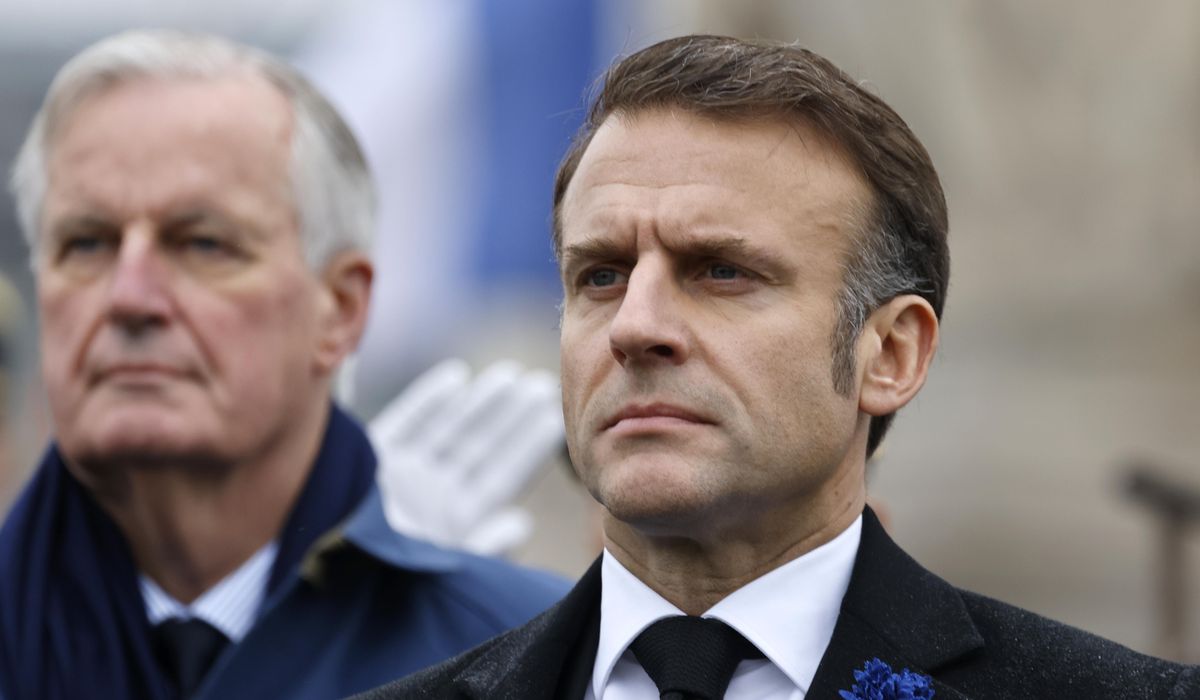 NextImg:No-confidence vote could topple the French government for the first time since 1962