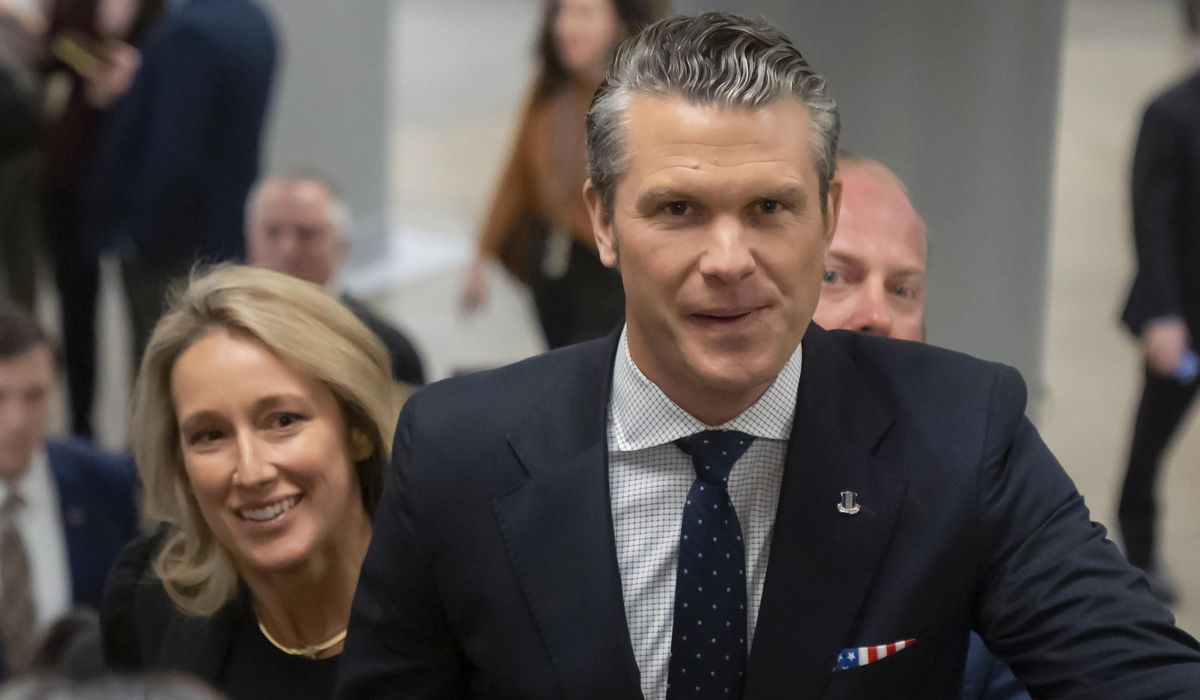 NextImg:Hegseth says media is just trying to ‘smear’ him