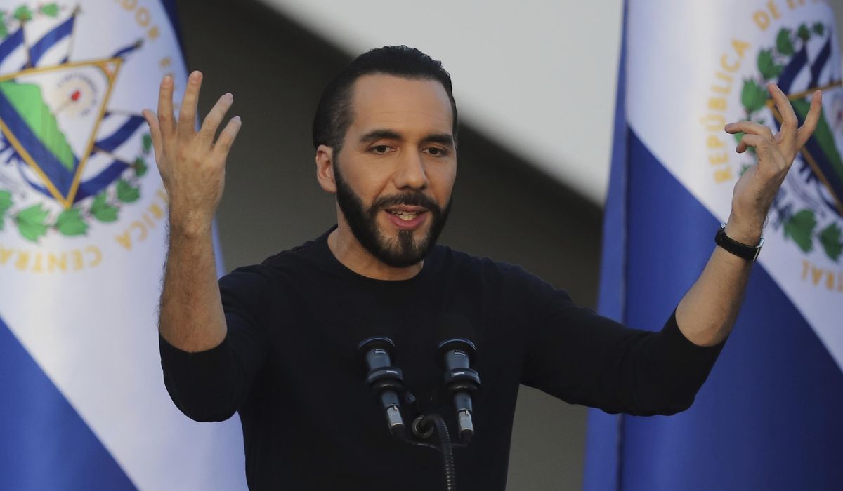 NextImg:El Salvador’s president is triumphant after his bet on bitcoin comes true