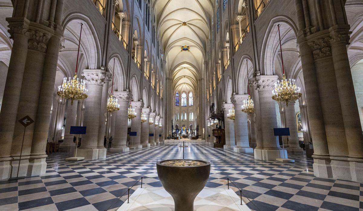 NextImg:Notre Dame’s reopening will begin with an archbishop’s knock on the doors