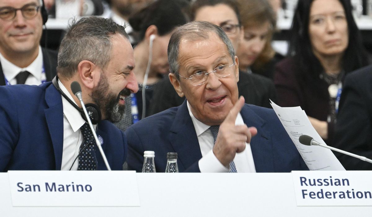 NextImg:Blinken, Russia’s Lavrov clash on Ukraine at a security meeting in Malta