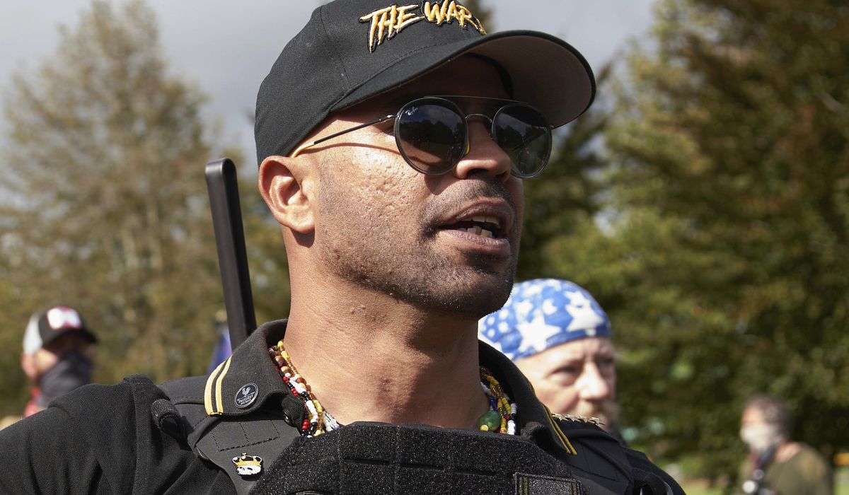 NextImg:Imprisoned Proud Boys leader balks at answering a prosecutor’s questions about Capitol attack