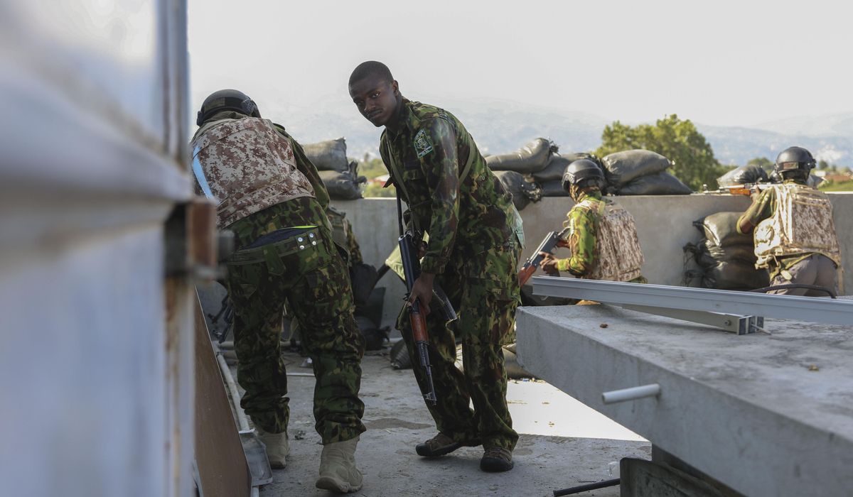 NextImg:Under assault by gangs in Haiti, a Kenyan-led mission fights back