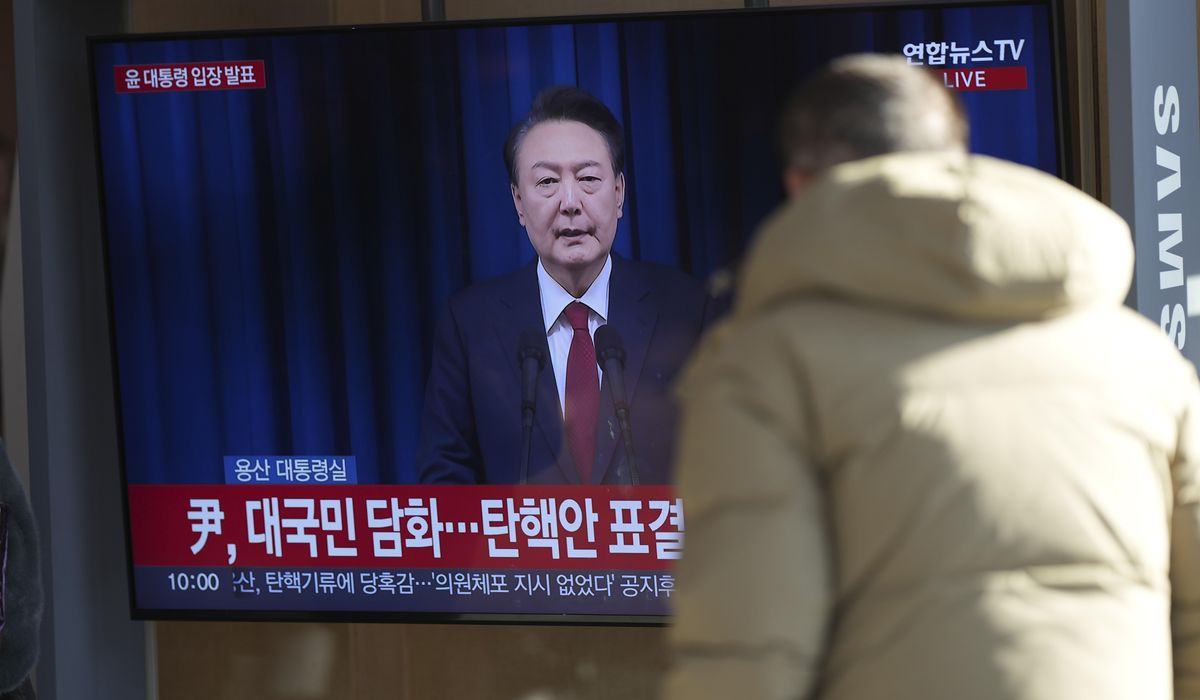 NextImg:South Korean president says he won’t impose martial law again, ‘truly sorry’ for anxiety