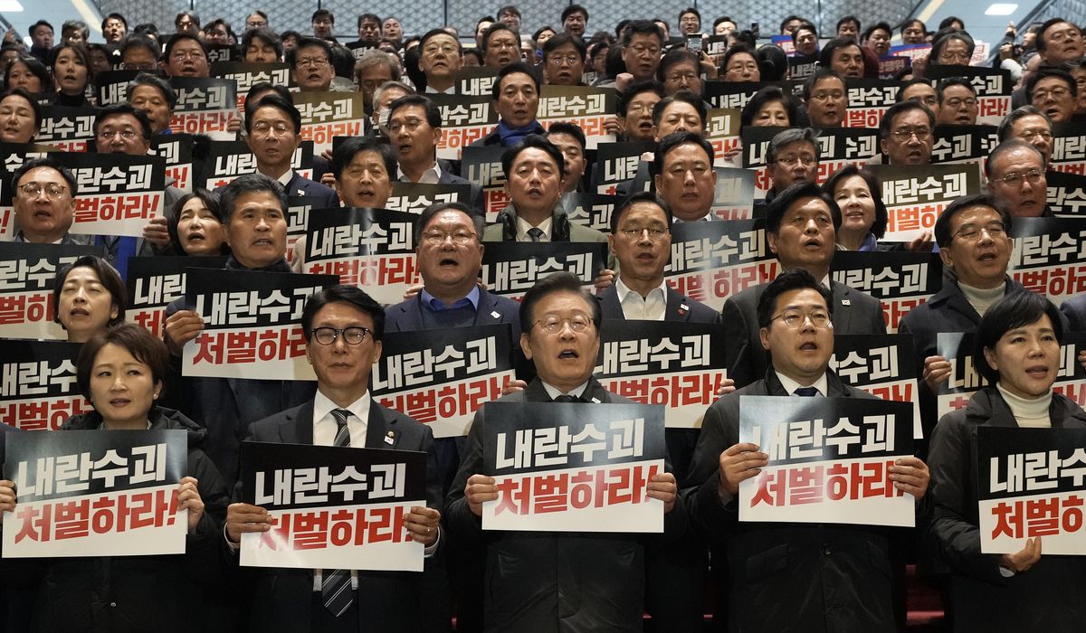 NextImg:South Korea’s president avoids an impeachment attempt over short-lived martial law