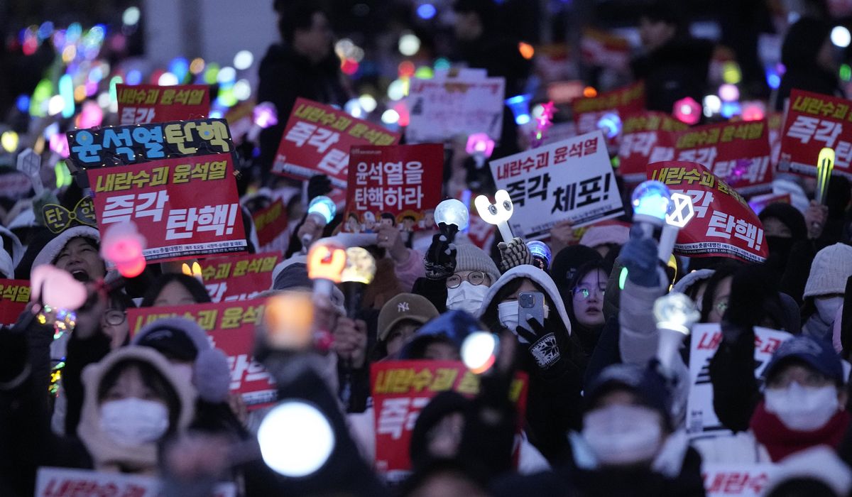 NextImg:South Korean police consider overseas travel ban on President Yoon over martial law