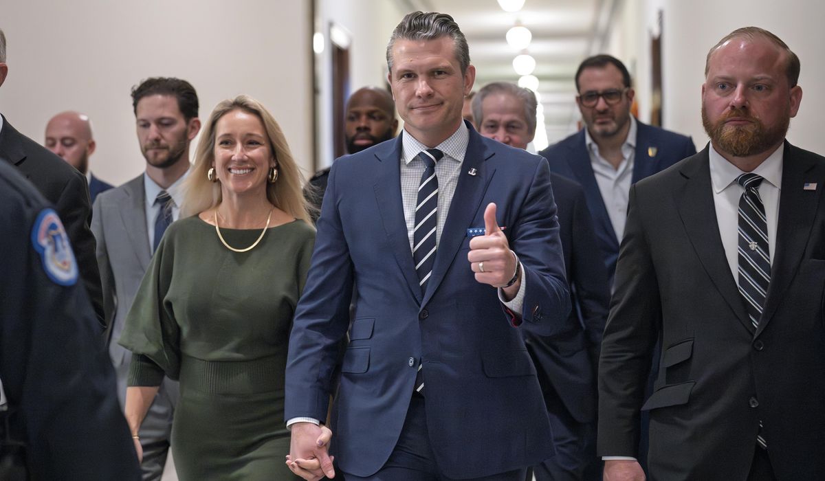 NextImg:Sen. Ernst encouraged with Hegseth, cites his pledge to audit Pentagon, fight sex assault in ranks