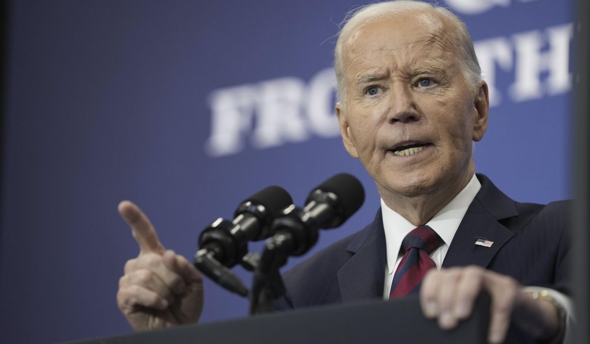 NextImg:Biden says he was ‘stupid’ not to put his name on pandemic relief checks like Trump did