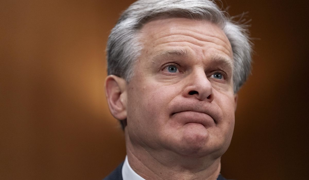 NextImg:FBI Director Christopher Wray says he’ll resign at the end of Biden’s term next month