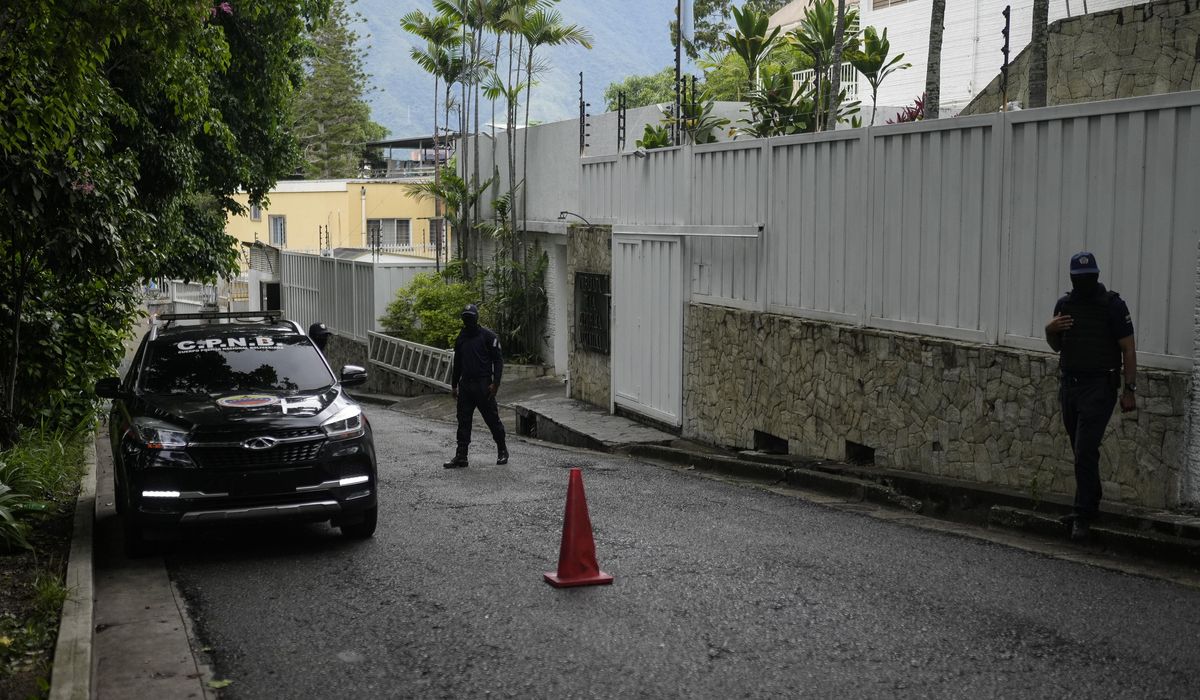 NextImg:Venezuelan opposition members in diplomatic compound urge swift actions to secure their safe passage