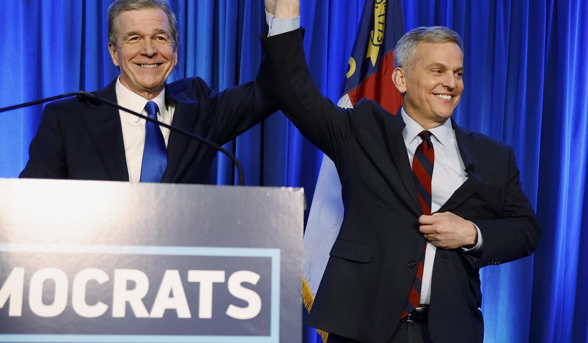 NextImg:New North Carolina Gov. Josh Stein sworn in as another Democrat succeeds Roy Cooper