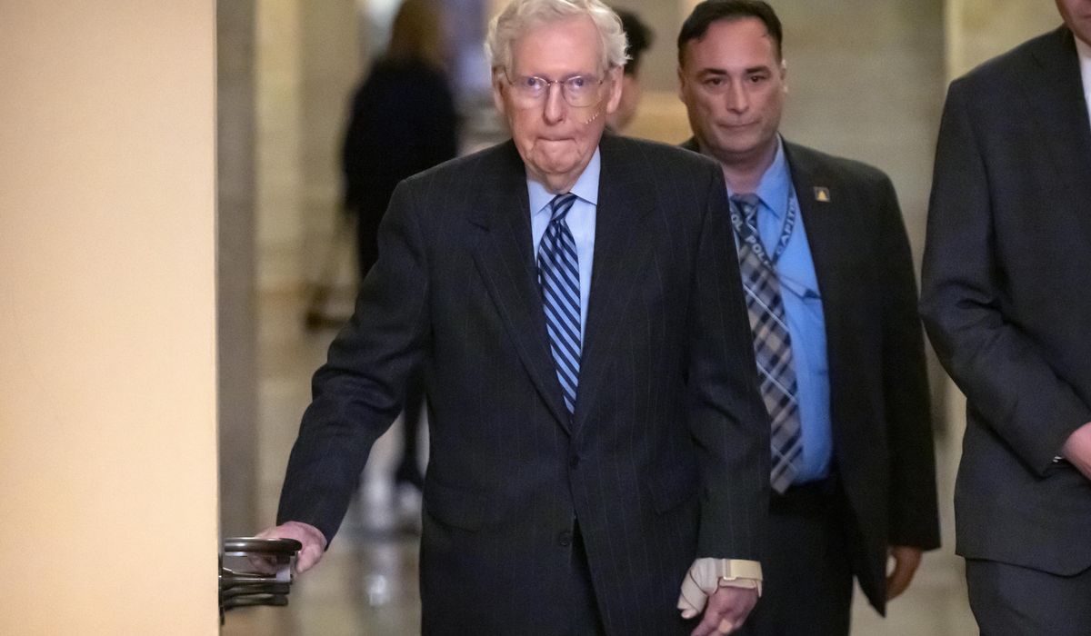 NextImg:Trump nominees should ‘steer clear’ of undermining polio vaccine, McConnell says