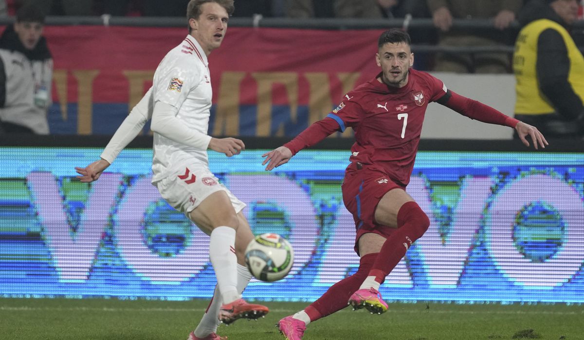 NextImg:UEFA punishing Serbia for fan misconduct including trying to burn Albania flag