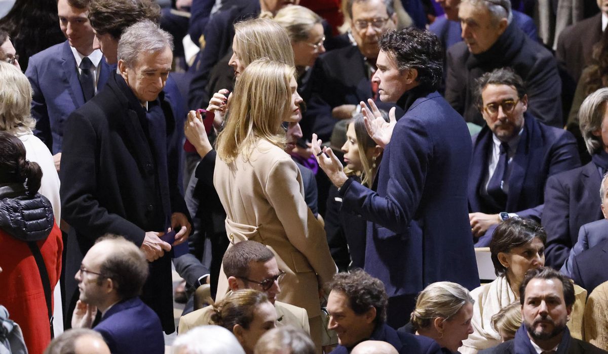 NextImg:Notre Dame reopening spectacle caps a stellar year for luxury house LVMH