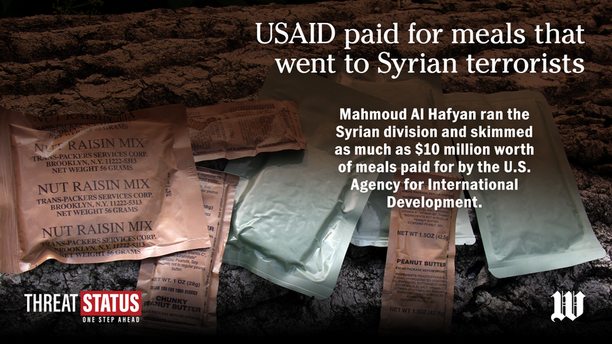 USAID paid for meals that went to Syrian terrorists (horizontal)