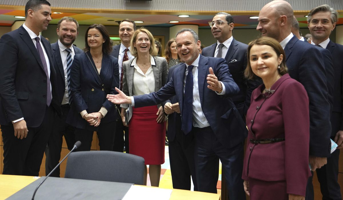 NextImg:EU seeks assurances about a peaceful future from Syria’s new leaders