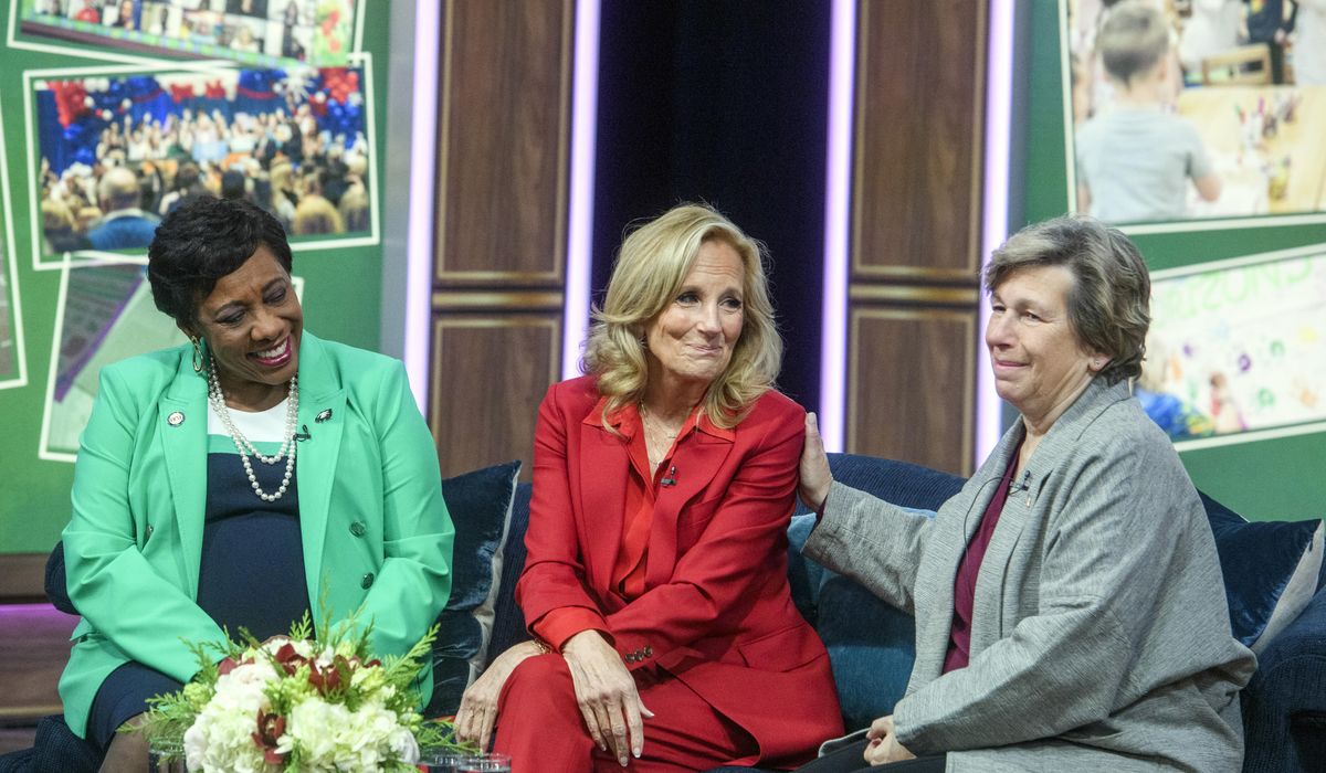 NextImg:Jill Biden says she has closed the book on teaching at Northern Virginia Community College