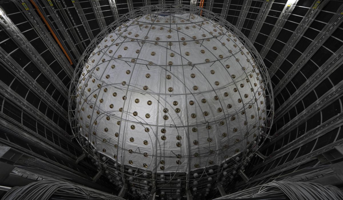 NextImg:A new neutrino detector in China aims to spot mysterious ghost particles lurking around us