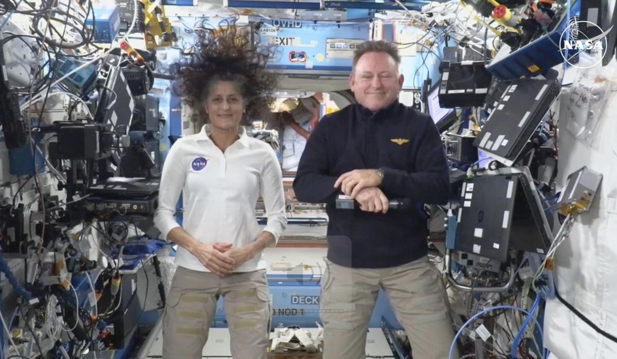 NextImg:Two NASA astronauts learn they’ll be stuck in space even longer