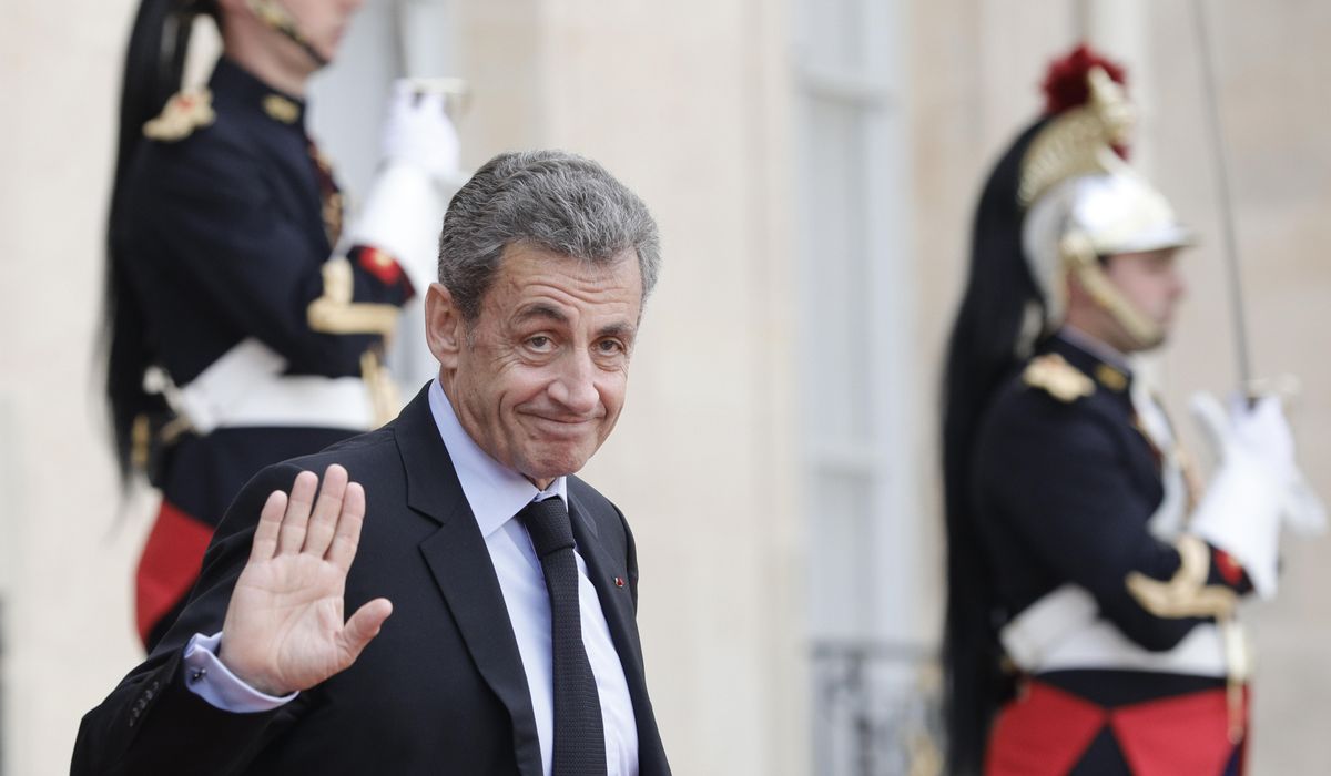 NextImg:France’s former President Sarkozy standing trial over alleged campaign funding by Libya’s Gadhafi