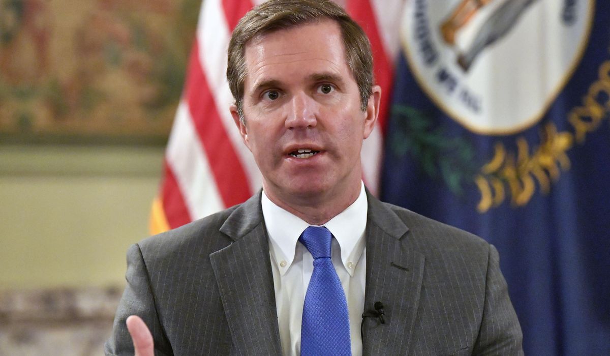NextImg:Kentucky Gov. Andy Beshear laughs off unflattering social media comments in a video with his wife
