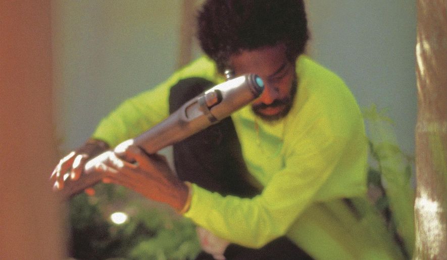 This cover image released by Epic Records shows "New Blue Sun" by Andre 3000. (Epic Records via AP)