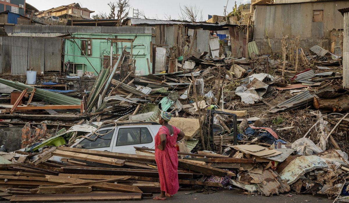 NextImg:France’s battered Mayotte islands hit by a new tropical storm just weeks after a devastating cyclone