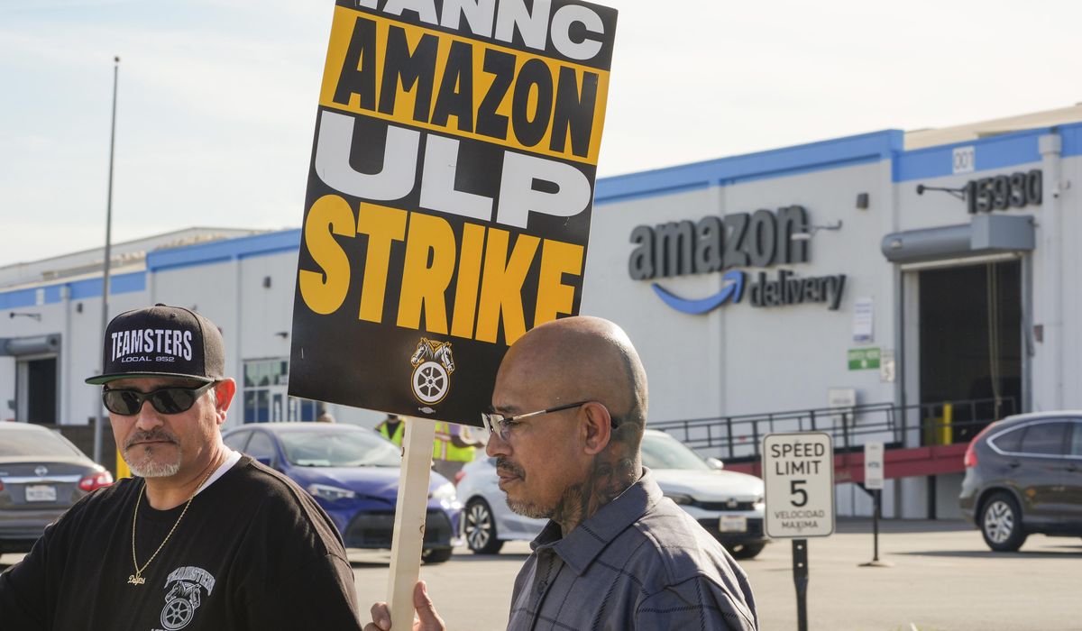 NextImg:Amazon workers are striking at multiple delivery hubs. Here’s what you should know