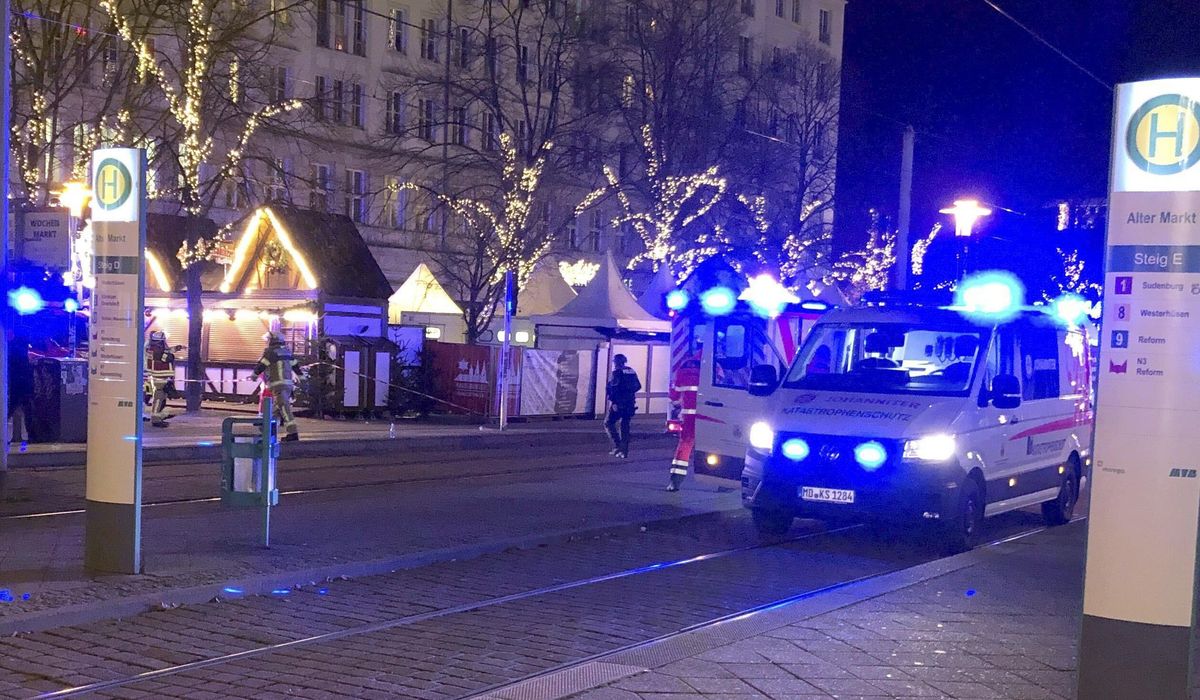 NextImg:‘Numerous injured’ in suspected car attack on Germany Christmas market