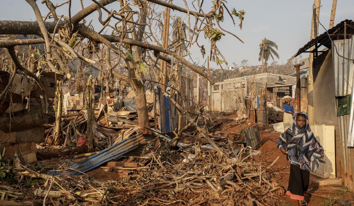 NextImg:Mayotte on red alert again as another cyclone heads toward the French territory off Africa