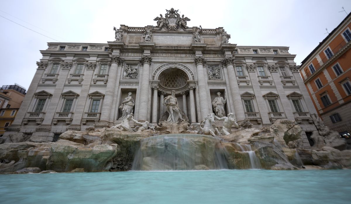 NextImg:Rome’s iconic Trevi Fountain reopens after renovation work in time for the Jubilee Holy Year