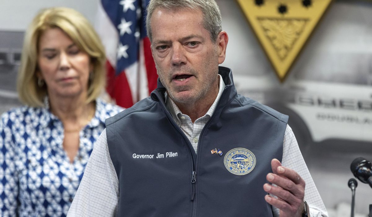NextImg:Nebraska governor’s prognosis is good after falling from a horse