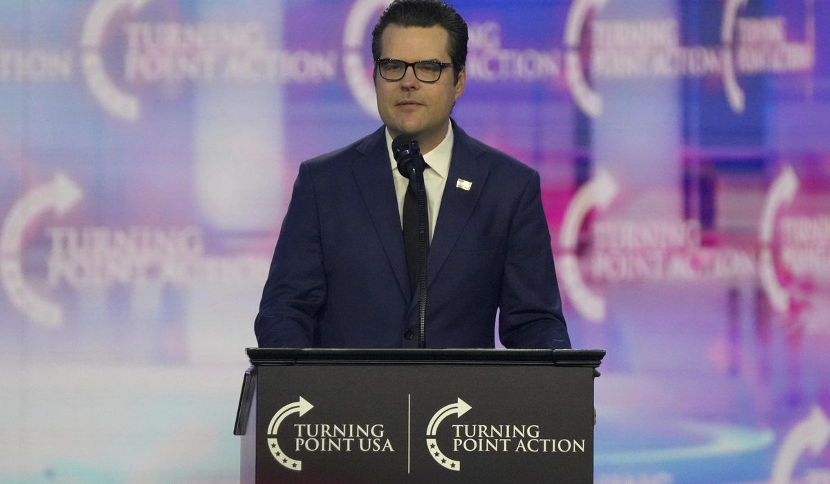 NextImg:Matt Gaetz files lawsuit to block Ethics Committee report release