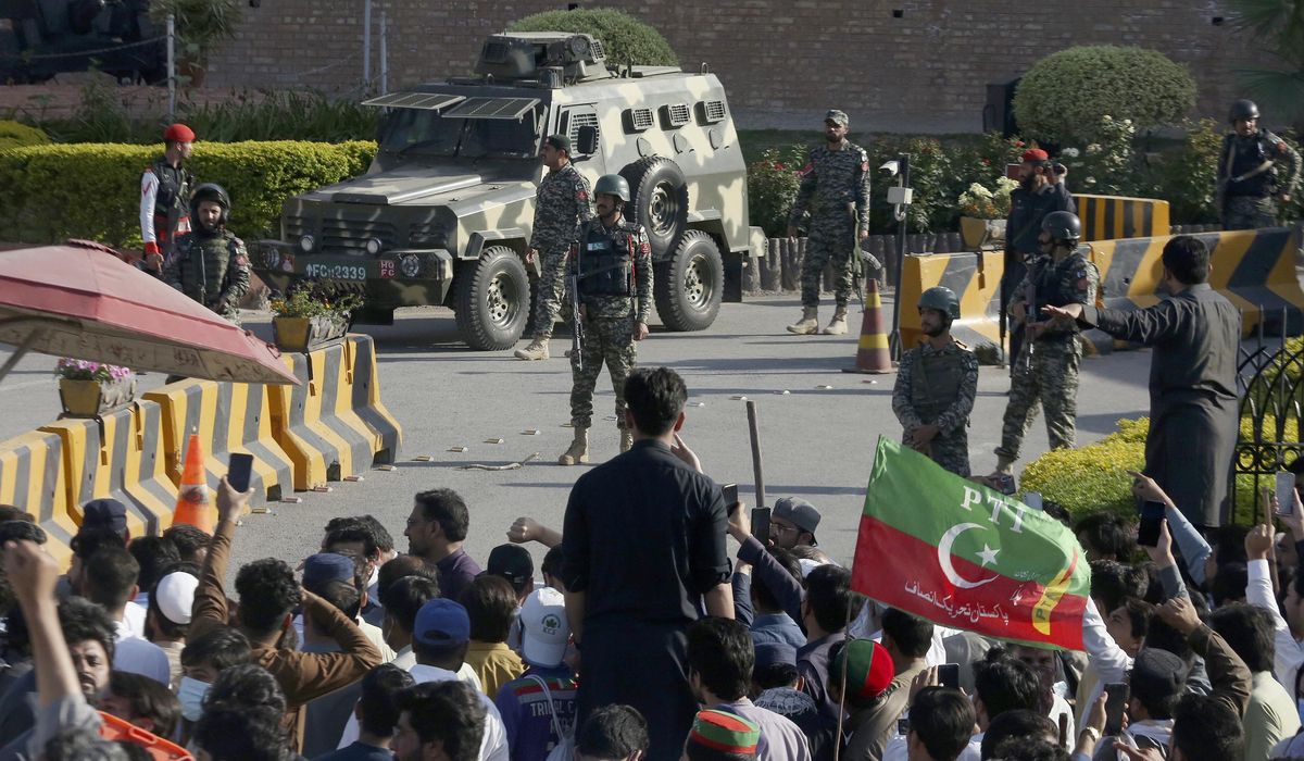 NextImg:U.S. and U.K. criticize Pakistani military court convictions of civilian supporters of Imran Khan