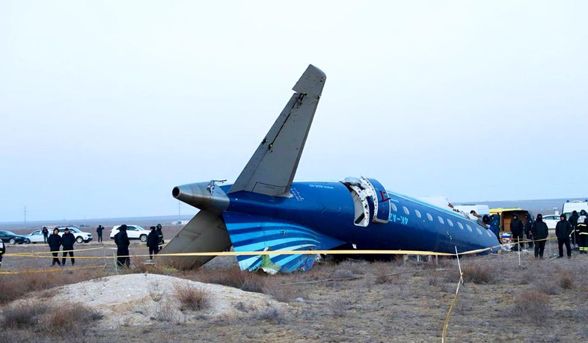 NextImg:Azerbaijan’s flag carrier suspends flights to more Russian cities following crash that killed 38