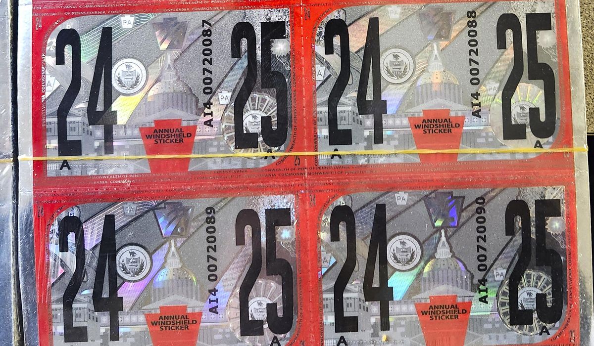 NextImg:Customs agents seize 22,000 fake Pennsylvania vehicle inspection stickers shipped from Israel