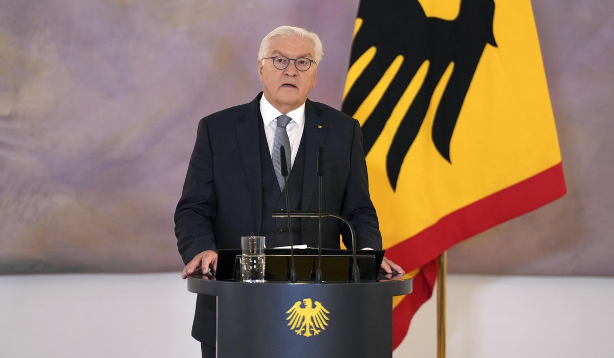 NextImg:Germany’s president dissolves parliament, sets national election for Feb. 23