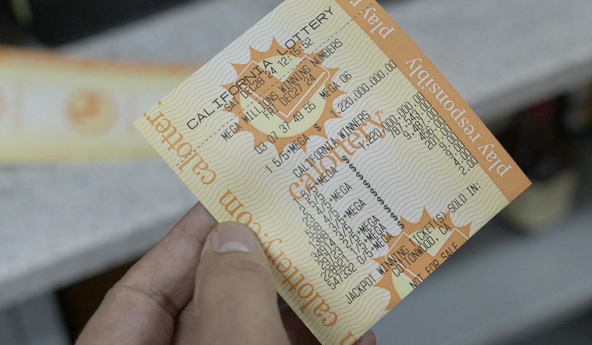 NextImg:Winning ticket for $1.22 billion lottery jackpot sold in California, Mega Millions says