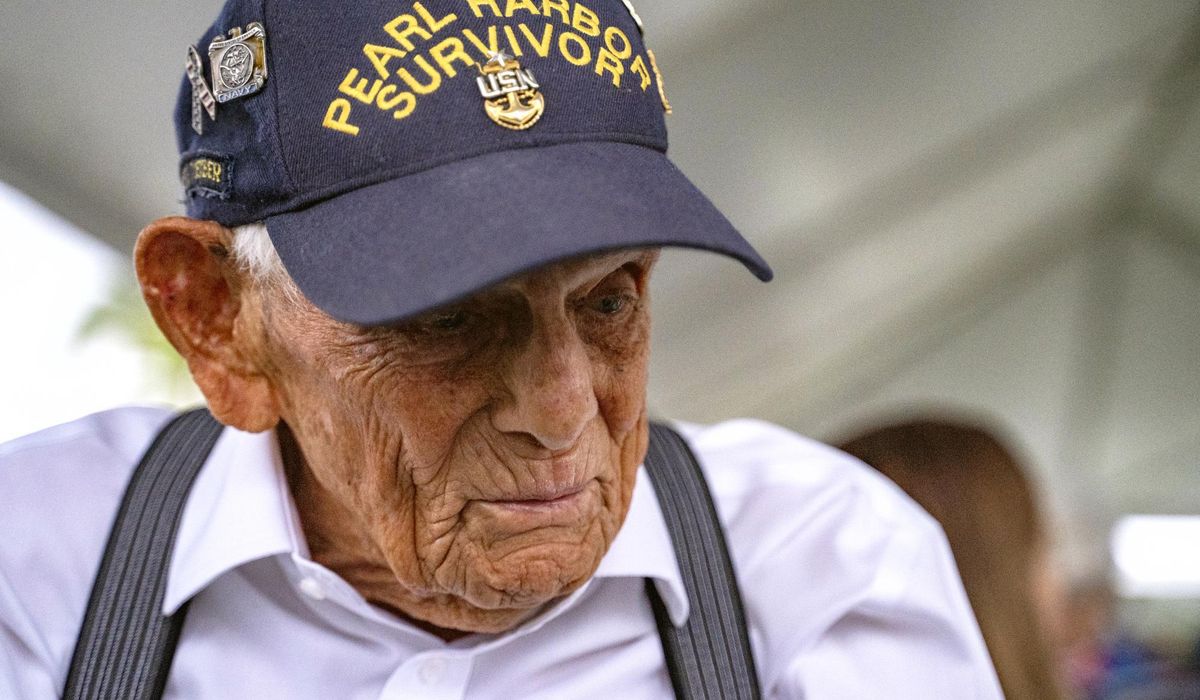 NextImg:Harry Chandler, Navy medic who survived Japan’s attack on Pearl Harbor, dies at 103