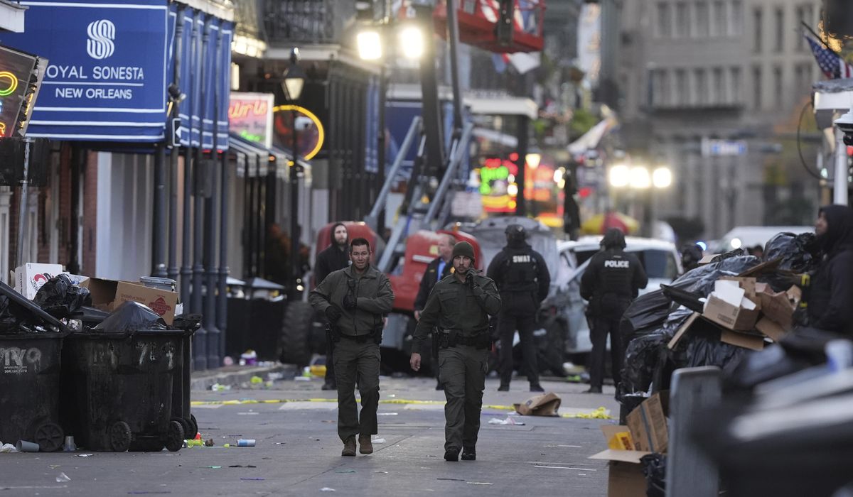 NextImg:New Orleans terror attacker is U.S. citizen with ISIS flag