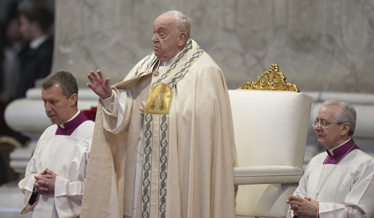 NextImg:Pope calls for commitment to protect life as he doubles down on abortion in New Year’s Day message
