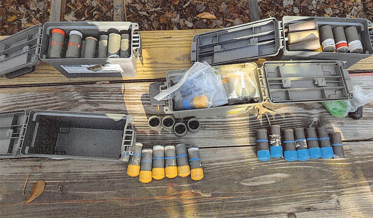 NextImg:Va. man accused of stockpiling 150 homemade bombs must stay in jail until trial, judge rules