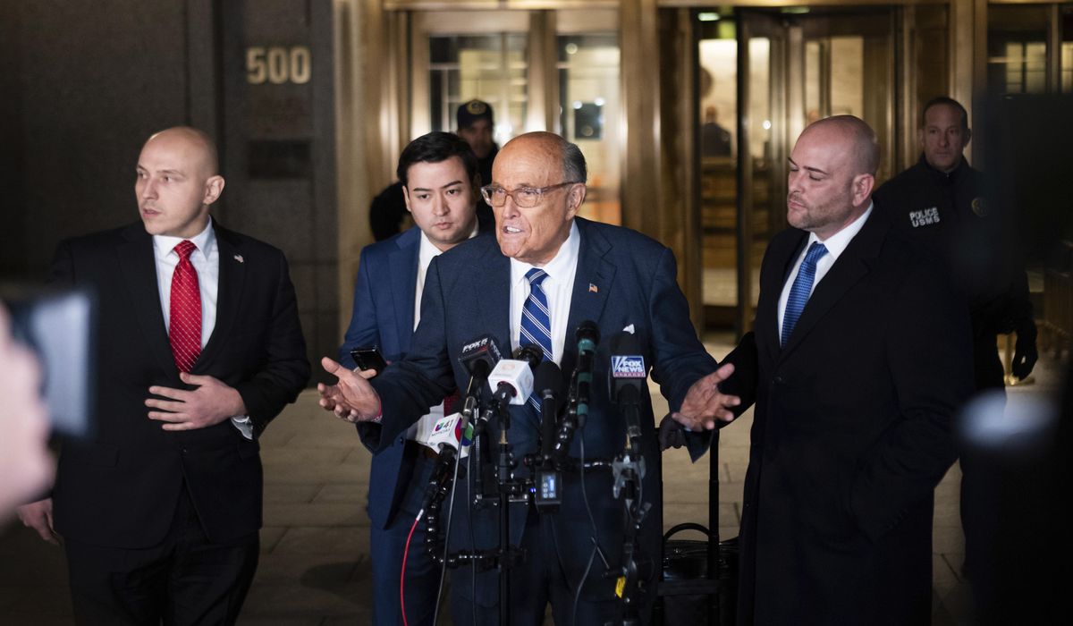 NextImg:Judge will weigh holding Giuliani in contempt of court after jury’s $148 million defamation award