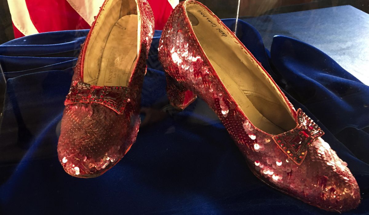 NextImg:Man accused of hiding stolen ‘Wizard of Oz’ ruby slippers plans to plead guilty, attorney says